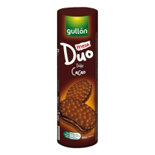Gullon Keksz GULLON Mega Duo duplacsokis 500g reform élelmiszer