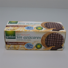 Gullón korpás keksz étcsoki bevonattal,édesítőszerrel 270 g reform élelmiszer