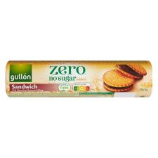 Gullon Szendvicskeksz GULLO kakaós krémmel tölött cukormentes 250g reform élelmiszer