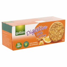 Gullón Teljes kiőrlésű keksz zabbal, naranccsal 425 g reform élelmiszer