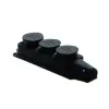  Gumi lengő dugalj 3-as MXG-11 IP 44 3101-308-0300 Tplast