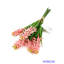  Gumi muscari 5 szálas köteg 28cm - Rózsaszín dekorációs kellék