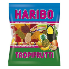 Gumicukor HARIBO Tropi Frutti 100g csokoládé és édesség