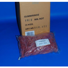  Gumigyűrű 60/5 mm piros papírárú, csomagoló és tárolóeszköz