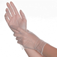  Gumikesztyű (vinilkesztyű), 100 db S védőkesztyű