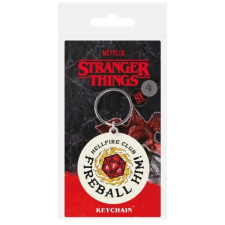 Gumírozott Stranger Things tűzgolyó kulcstartó kulcstartó