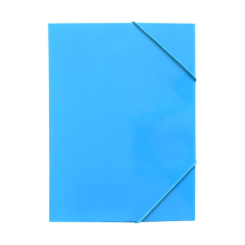  Gumis mappa A4, 300g. karton sarok gumírozással Bluering®, kék mappa