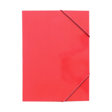  Gumis mappa A4, 300g. karton sarok gumírozással Bluering®, piros mappa