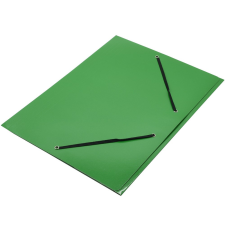  Gumis mappa A4, 400g. karton Fornax Glossy zöld mappa