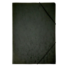 - Gumis mappa A/4 prespán fekete 345gr mappa