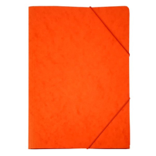 Gumis mappa A/4 prespán narancs 345gr mappa