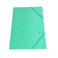  Gumis mappa A/4 prespán világoszöld 345gr mappa