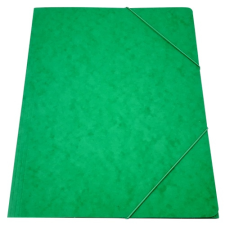 - Gumis mappa a/4 prespán zöld 345gr mappa