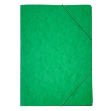  Gumis mappa A/4 prespán zöld 345gr mappa