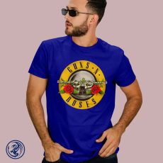  Gun's N Roses – logó férfi póló