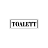 GUNGL DEKOR MATRICA TOALETT FEHÉR 