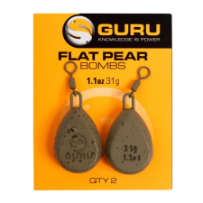 GURU Flat Pear Bomb ólom - 31g (1.1oz) horgászkiegészítő