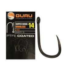 GURU Super MWG Hook Size 16 (Barbless/Eyed) horog