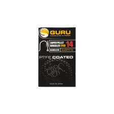 GURU Super Pellet Waggler Hook füles, szakáll nélküli horog 16-es méret horog