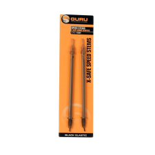 GURU X-safe Quick Change Elastics Feeder Etetőkosár Gumi - Long Black bojli, aroma