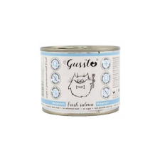 GUSSTO Cat Fresh Salmon nedves macskaeledel friss lazac 12x200g macskaeledel