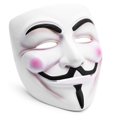  Guy Fawkes Anonymus Vendetta maszk - 18,5x20cm jelmez