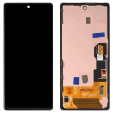  Gyári Google Pixel 6a fekete LCD kijelző érintővel mobiltelefon, tablet alkatrész