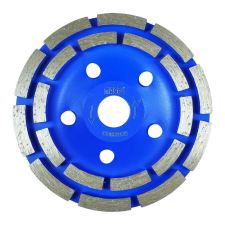  Gyémánt csiszolótárcsa kétsoros 125x22,2mm barkácsgép tartozék