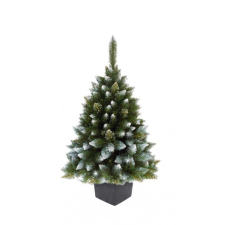  Gyémánt luc műfenyő szögletes cserépben 160 cm műfenyő