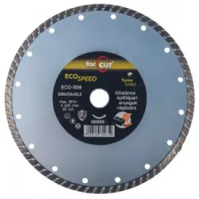  Gyémánt vágókorong 230mm ForCut turbo univerzális csiszolókorong és vágókorong
