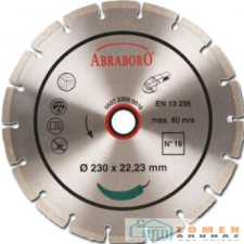  GYÉMÁNTVÁGÓ ABRABORO 115X22,3 No.16 SZEGMENS 7 MM /ST-5/ csiszolókorong és vágókorong