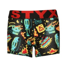 Gyerek boxeralsó Styx művészet sportos gumipánt toohot (GJ1458) 9-11 éves gyerek alsó