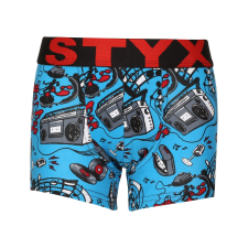 Gyerek boxeralsó Styx művészet sportos gumipánt zene (GJ1558) 9-11 éves gyerek alsó