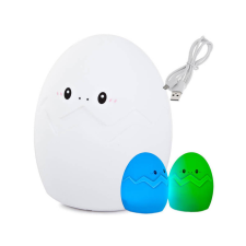  Gyerek éjjeli fény RGB érintős USB tojás - LED éjjeli fény