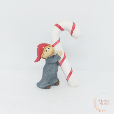  Gyerek figura nyalókával dekorációs kellék