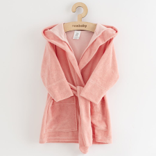 Gyerek frottír fürdőköpeny New Baby Comfortable pink, vel. 116/122 gyerek köntös