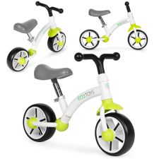 Gyerek futóbicikli zöld EVA kerekekkel – ECOTOYS lábbal hajtható járgány