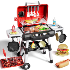  Gyerek Grill a Barbecue LED fényekkel, 31 darabos készlet Woopie konyhakészlet