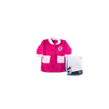 Gyerek köntös - coral - Minnie egér - 128 - pink gyerek köntös