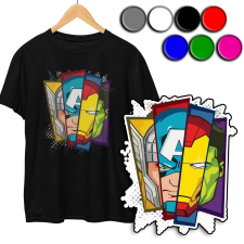 GYEREK PÓLÓ - BOSSZÚÁLLÓK MARVEL SZÍNBEN - XL 158-164 gyerek póló