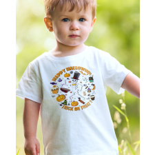  Gyerek póló Halloweenre - Csokit vagy csalunk gyerek póló