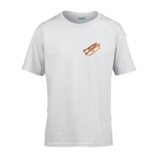  Gyerek póló Ovis jelel Szánkó mintával Fehér 110 méret gyerek póló