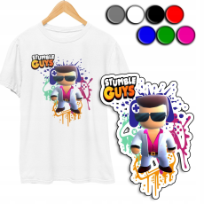  GYEREK PÓLÓ - STUMBLE GUYS PATTERNS - S 122-128
