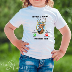  Gyerek póló vadásznak - Hívnak a vadak