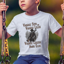  Gyerek póló vadásznak - Vadász szív és lélek gyerek póló
