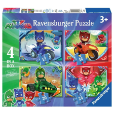 Gyerek Puzzle Pizsihősök 4 az 1-ben puzzle, kirakós