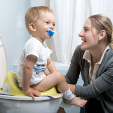  Gyerek WC szűkítő kék kacsa fürdőkellék