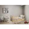 Gyerekágy MELA 80 x 160 cm, fenyő Ágyrács: Ágyrács nélkül, Matrac: EASYSOFT 10 cm matrac