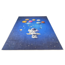Gyerekszőnyeg csúszásgátlós 70x140 cm Űrhajós lakástextília