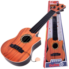 Gyermek 4 húros gitár tollal játékhangszer